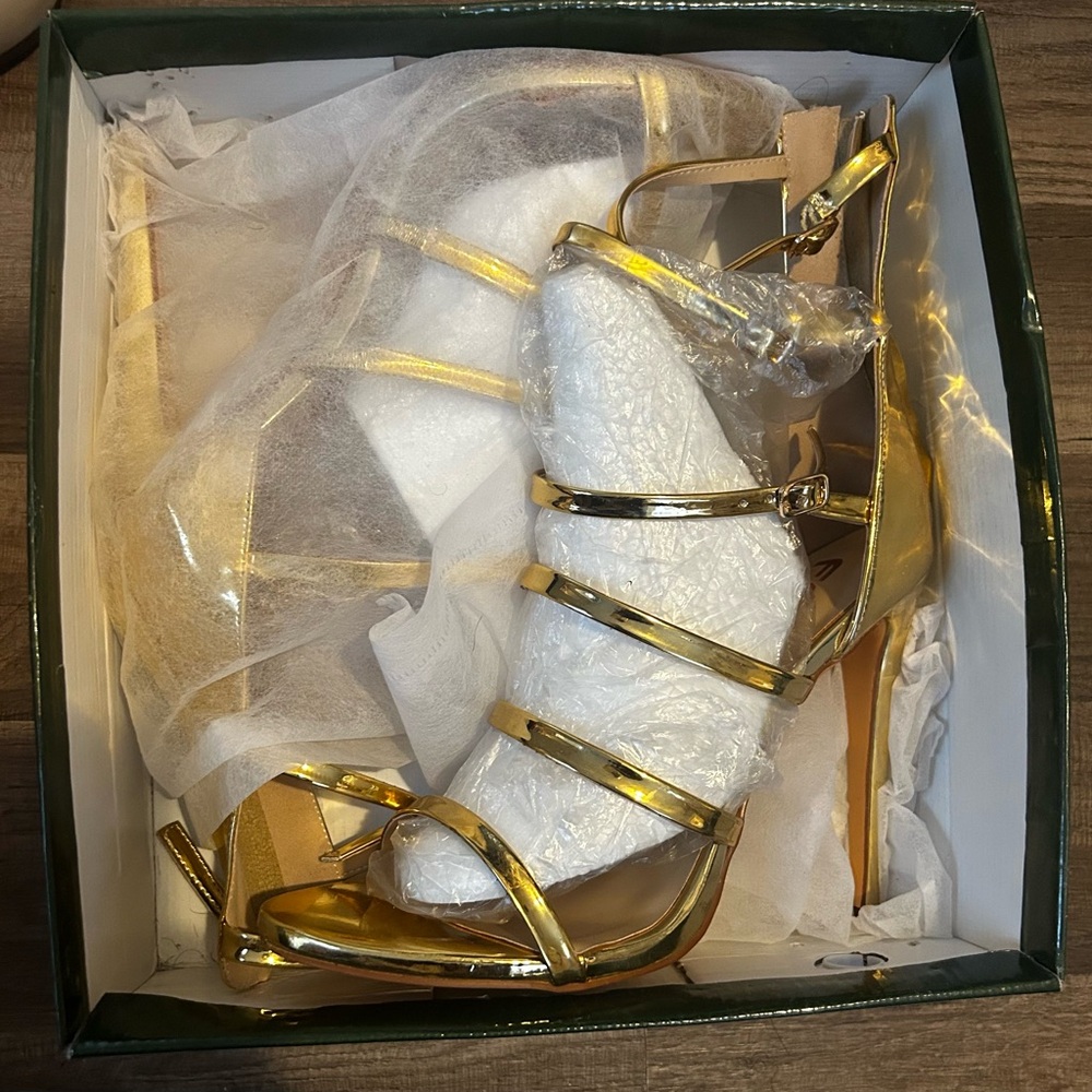 Gold Heels
